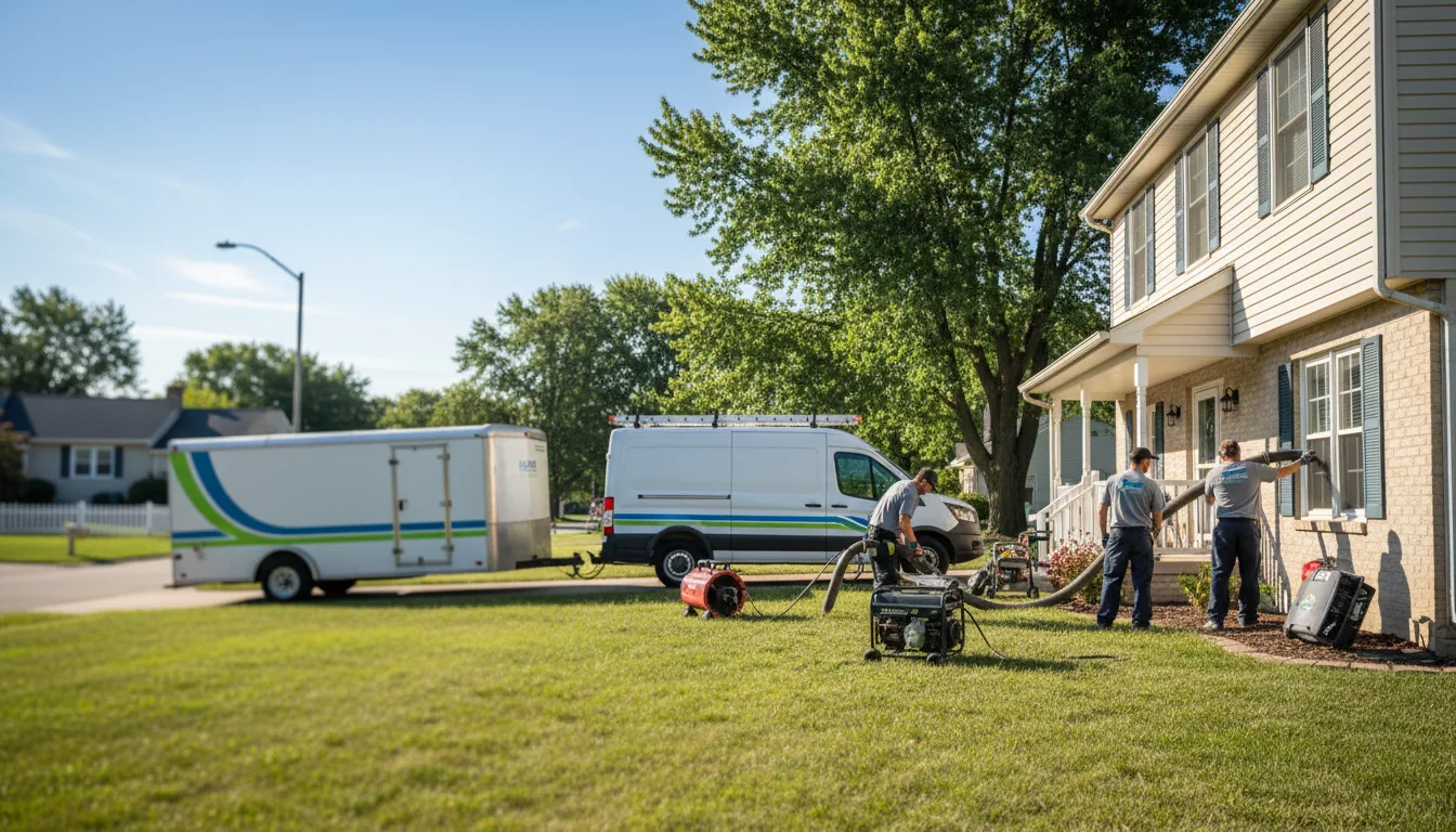 Flooded Basement Restoration And Cleanup With Repair in Riga, MI near me